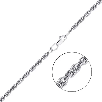 Цепочка серебряная плетения Жгут (арт. 7508/159Р2/45)