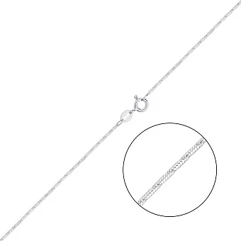Цепочка из серебра плетения Снейк Алмазный (арт. 7508/256Р2/35)