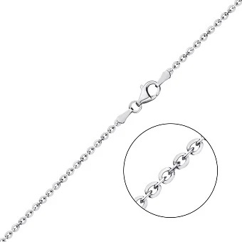 Серебряная цепочка плетения Якорное круглое (арт. 7508/151Р2/50)