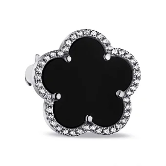 Серебряная брошь (арт. 7505/192/20о)