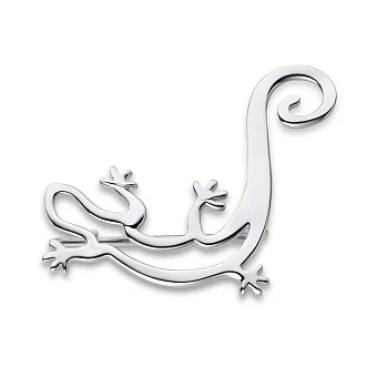 Серебряная брошь «Ящерица» Trendy Style (арт. 7505/7112р)