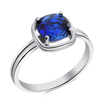 Серебряное кольцо с кварцем (арт. 7501/2294Пкс)