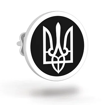 Золотой значок Герб Украины-Трезубец (арт. 361203беч)