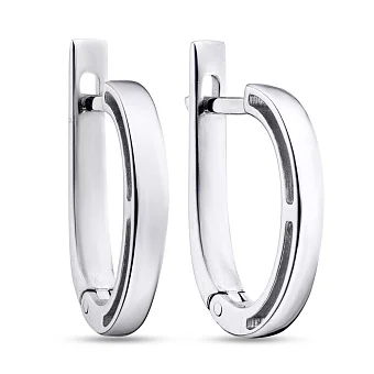Срібні сережки Trendy Style без каменів (арт. 7502/2081р)