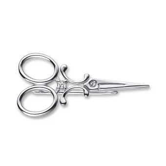 Серебряная брошь Trendy Style с фианитом (арт. 7505/7114р)